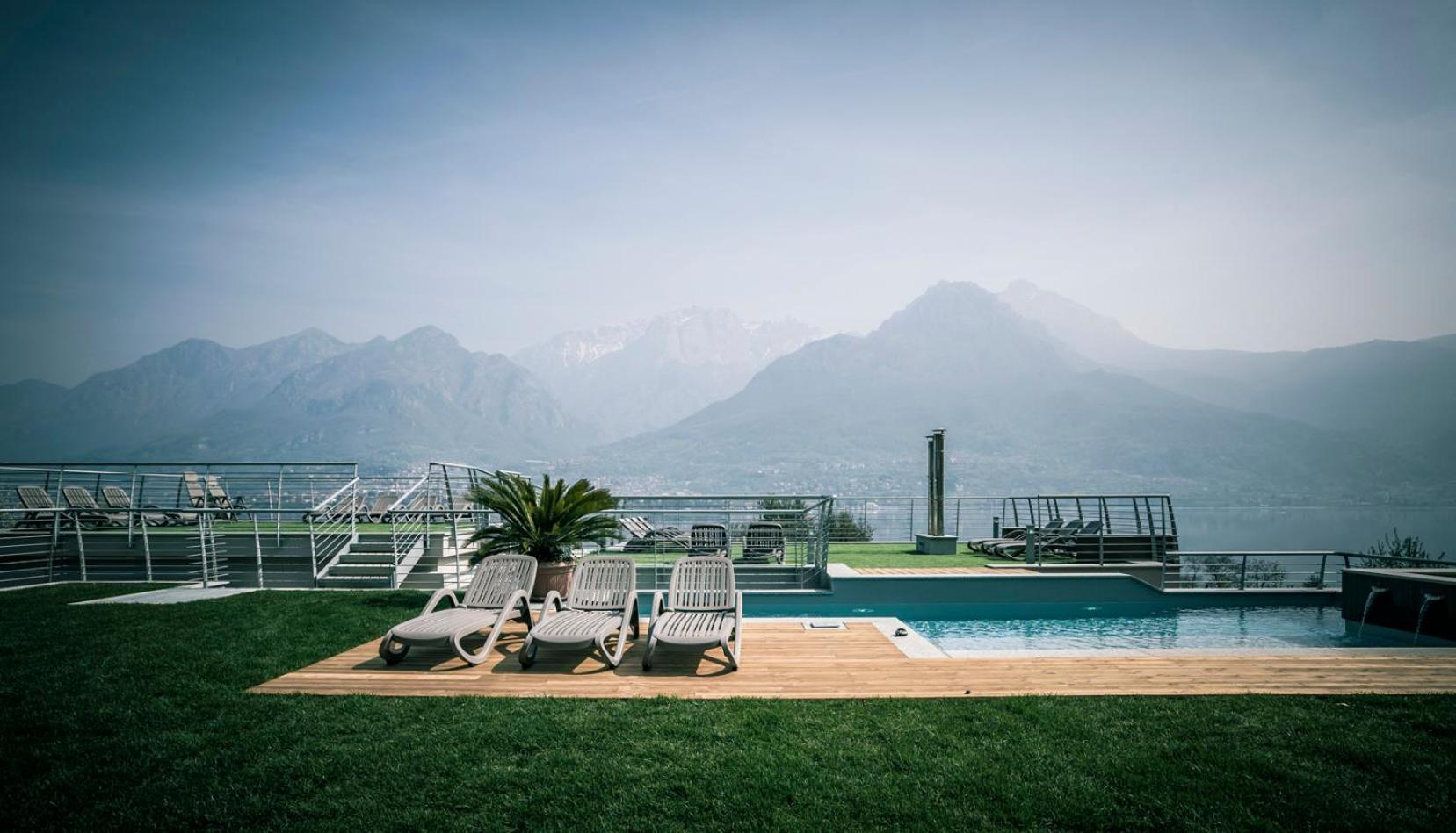 Bellagio Village- 4 Apartments By The Lake - Seasonal Warm Pool And Sauna Oliveto Lario Kültér fotó