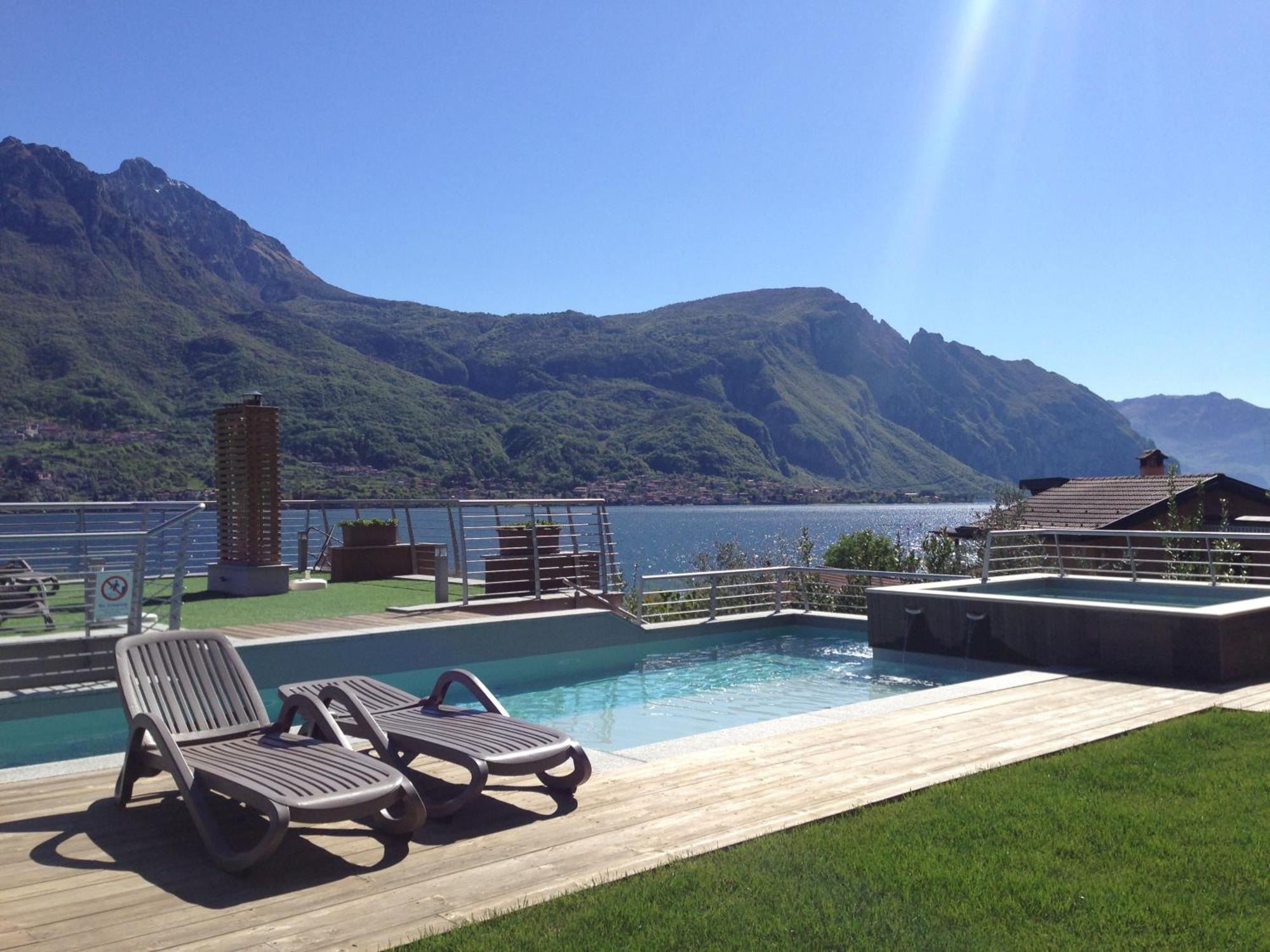 Bellagio Village- 4 Apartments By The Lake - Seasonal Warm Pool And Sauna Oliveto Lario Kültér fotó