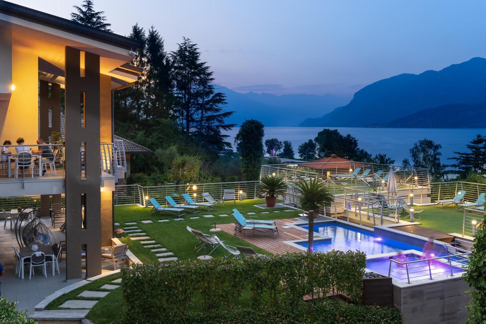 Bellagio Village- 4 Apartments By The Lake - Seasonal Warm Pool And Sauna Oliveto Lario Kültér fotó