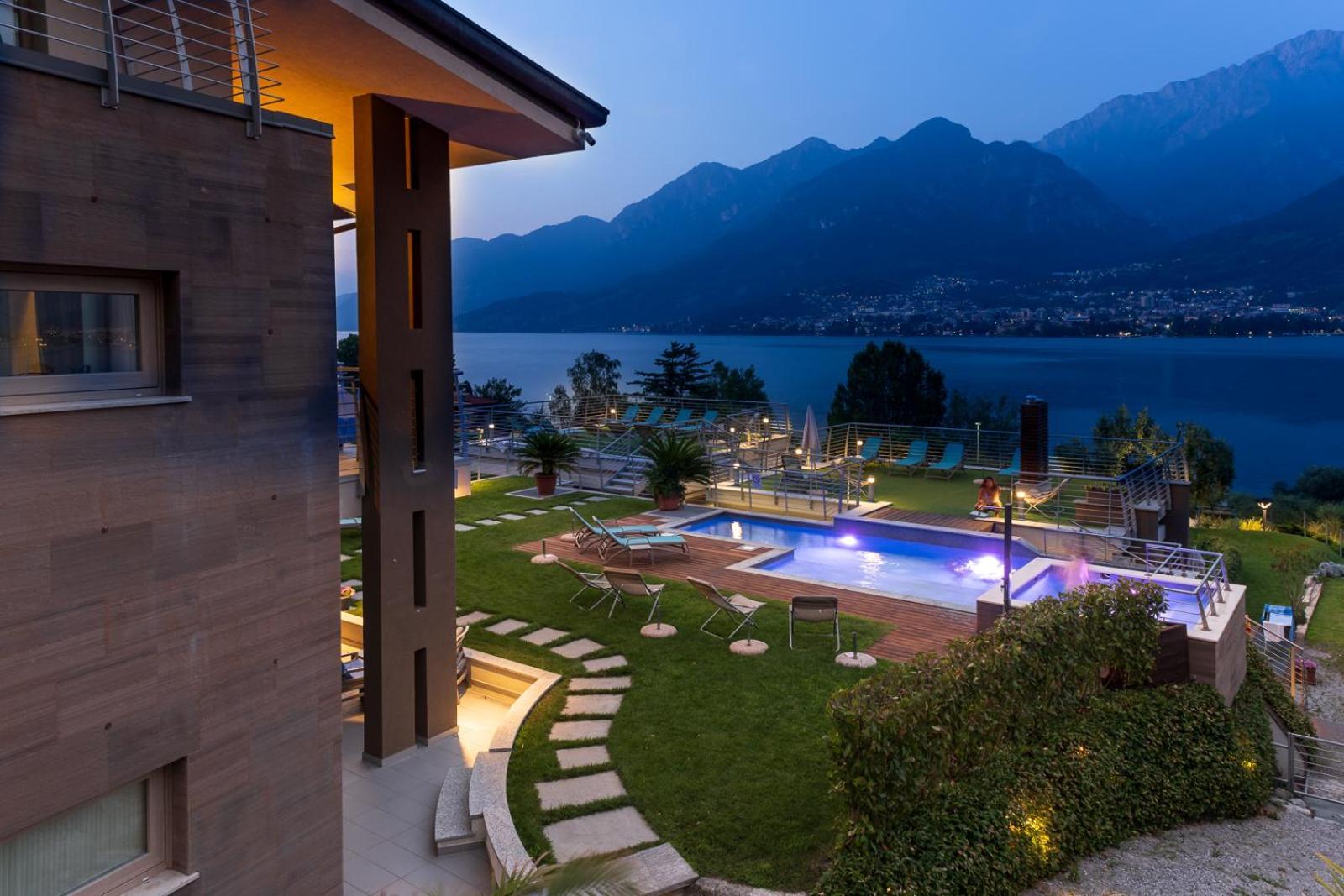Bellagio Village- 4 Apartments By The Lake - Seasonal Warm Pool And Sauna Oliveto Lario Kültér fotó