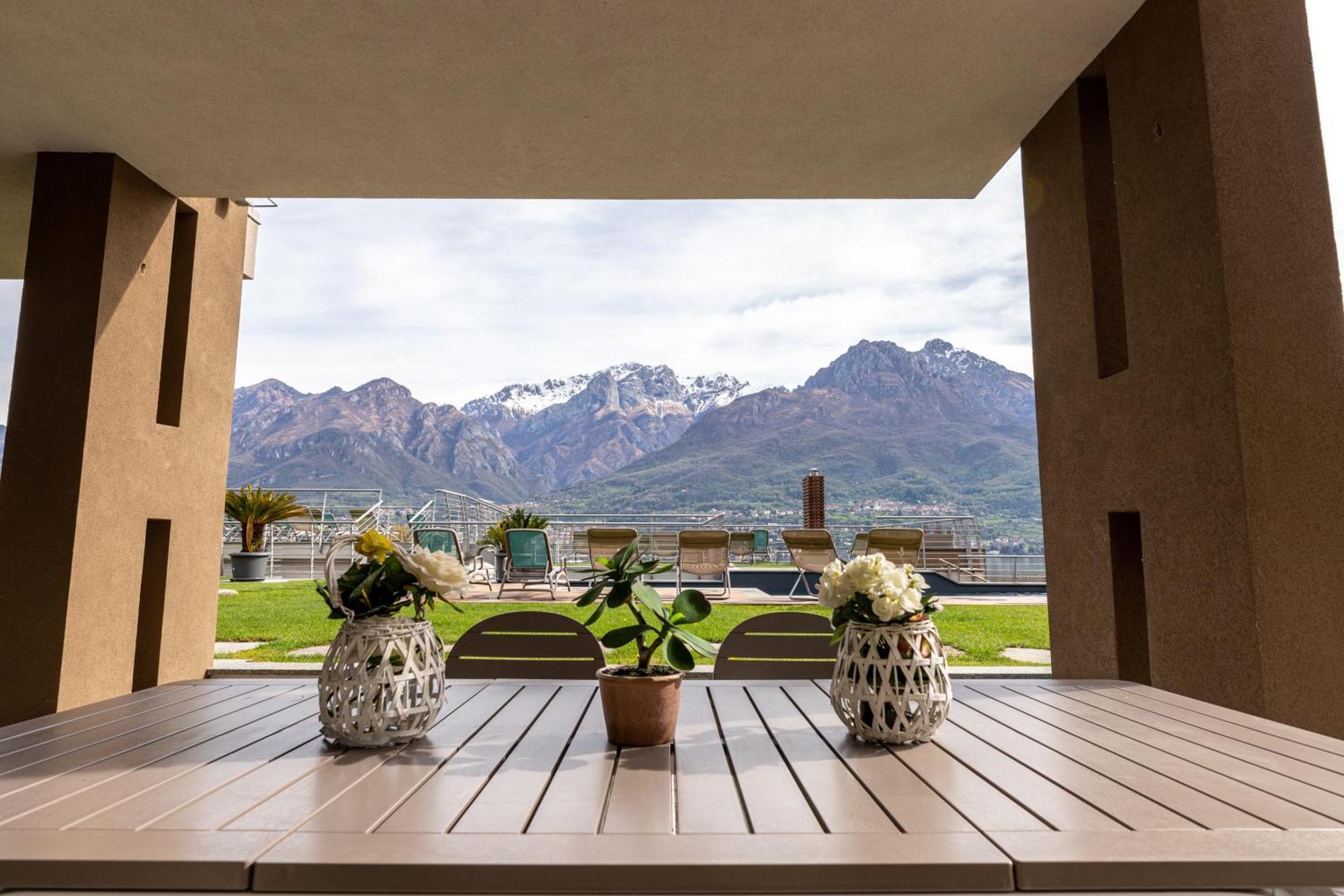 Bellagio Village- 4 Apartments By The Lake - Seasonal Warm Pool And Sauna Oliveto Lario Kültér fotó
