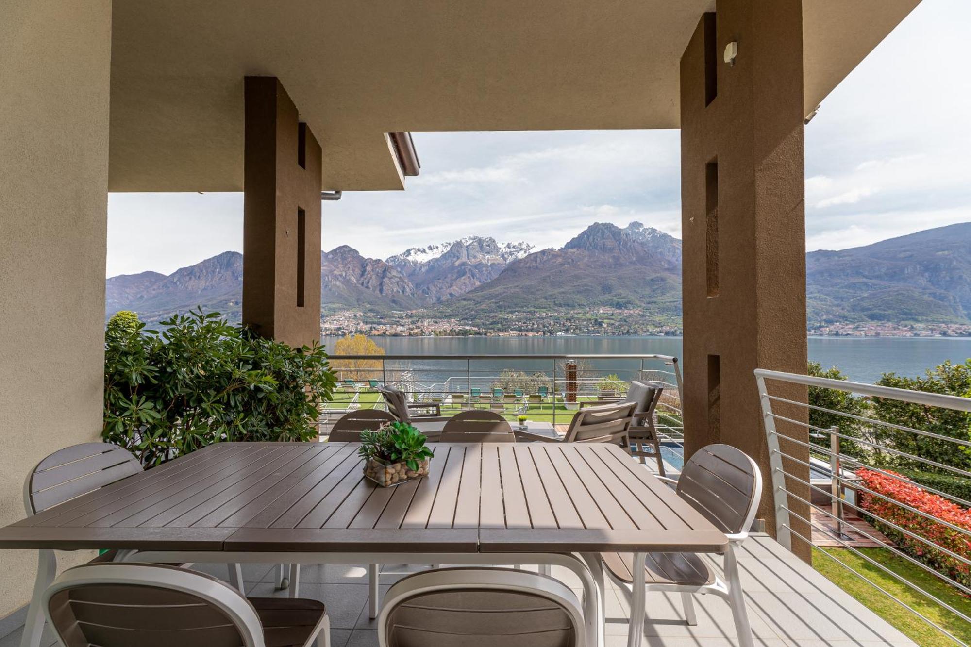 Bellagio Village- 4 Apartments By The Lake - Seasonal Warm Pool And Sauna Oliveto Lario Kültér fotó